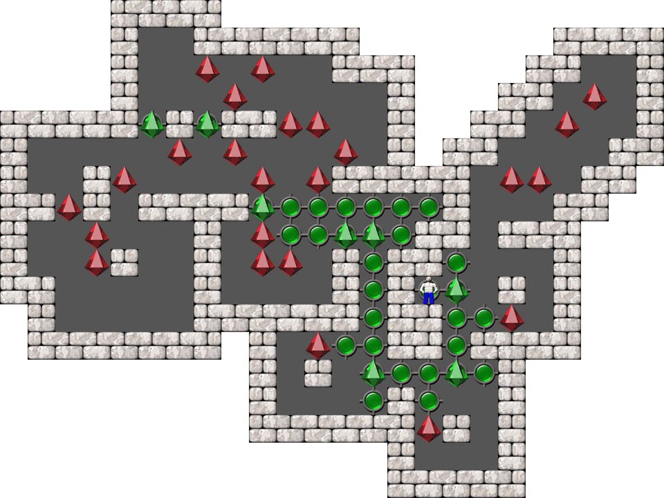 Sokoban David W. Skinner Arranged level 129